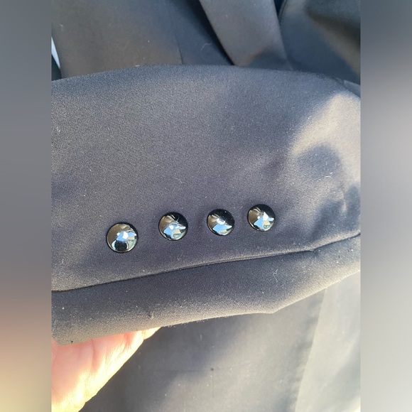 Iconic Scuba Jacket Size 4 Black Veronica Beard - Picture 5 of 9